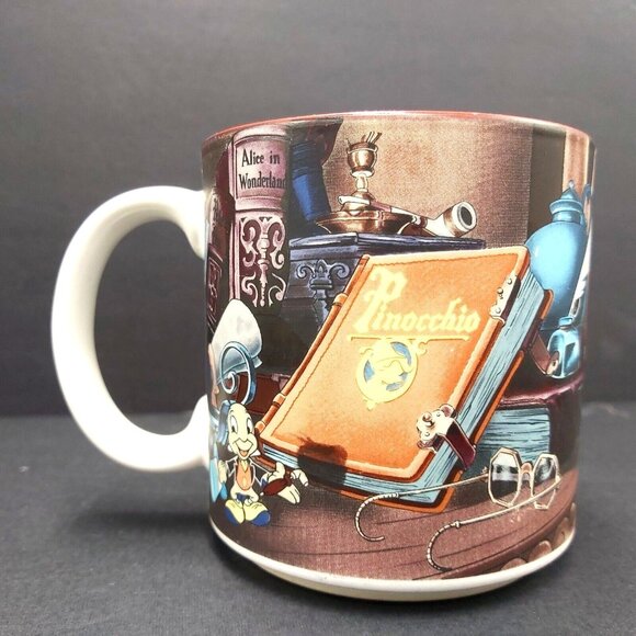Disney PINOCCHIO Mug Geppetto Figaro Cleo Coffee Tea Cup Classic Art-Vintage - Picture 5 of 11